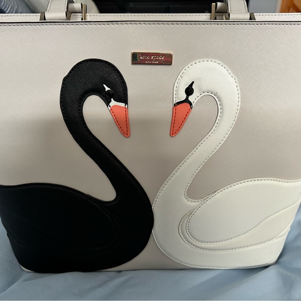 NWOT RARE Kate Spade Swan Tote